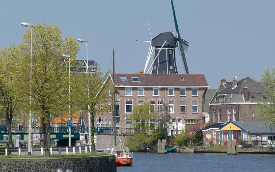荷兰风车之旅四：哈莱姆摇头风车阿德里安风车,欧洲,欧洲网