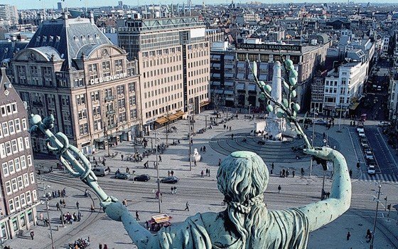 荷兰阿姆斯特丹旅游：达姆广场-国家纪念碑,欧洲,欧洲网