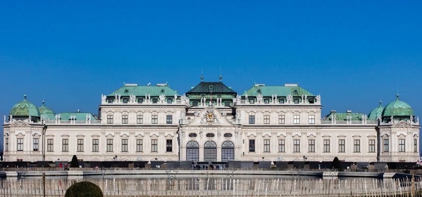 奥地利维也纳皇宫建筑:美景宫Lower Belvedere,欧洲