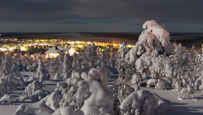 芬兰旅游:萨利色尔卡滑雪度假村SAARISELKÄ SKIRESORT-吉科宁公园,欧洲,欧洲网