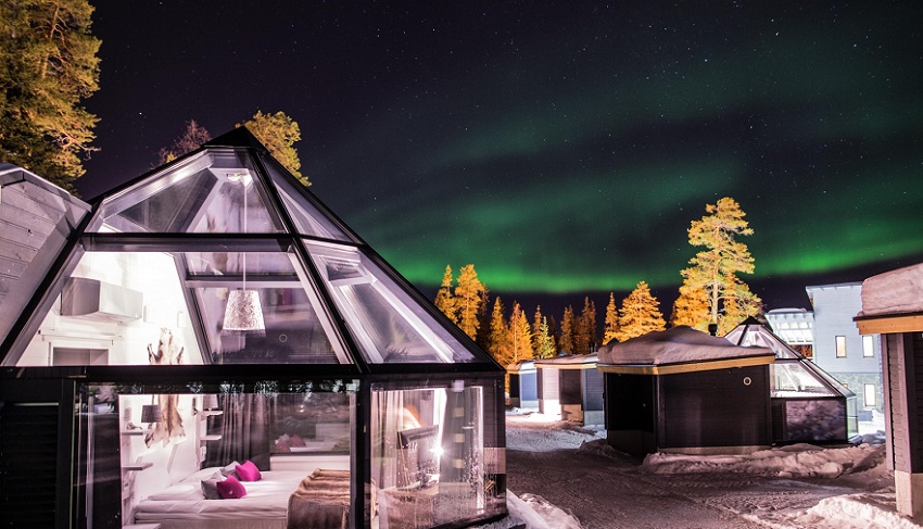 芬兰圣诞老人酒店:坐落在北极圈上罗瓦涅米的圣诞老人村,欧洲,欧洲网