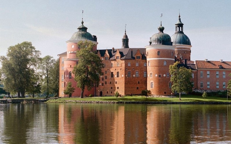Gripsholm城堡:瑞典旅游之斯德哥尔摩古城堡Gripsholm城堡,欧洲,欧洲网