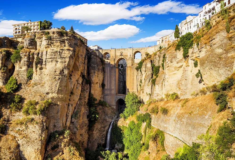 西班牙安达卢西亚大区：马拉加省Málaga的旅游景点-龙达Ronda,新桥等,欧洲,欧洲网
