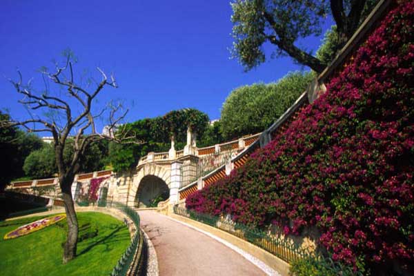 摩纳哥旅游景点:La Condamine地区的摩纳哥安托妮特公主公园,欧洲,欧洲网