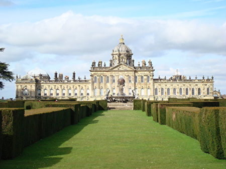 英国庄园：霍华德城堡CastleHoward-《故园风雨后》拍摄地霍华德城堡,欧洲