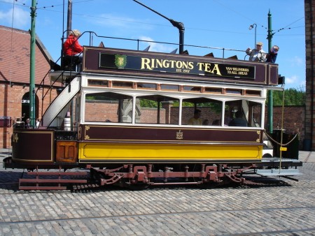 英国杜伦郡露天博物馆-碧米什Beamish Museum:复古的公共交通系统,欧洲