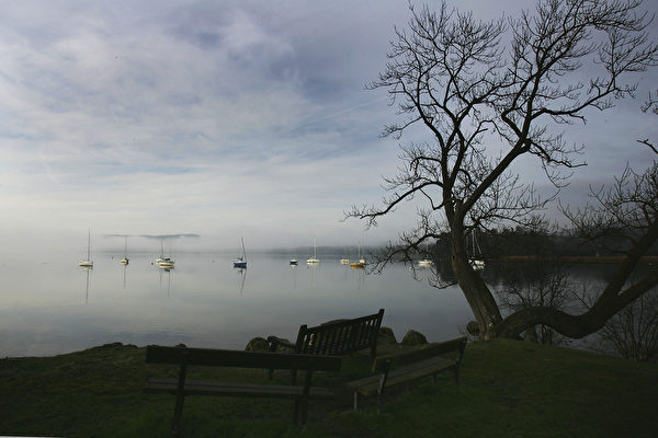 英国彼得兔诞生的地方-温德米尔湖Windermere Lake景色:温德米尔镇,欧洲,欧洲网