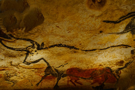 法国萨拉市Sarlat-la-Canéda拉斯科岩洞Lascaux石器时代的洞穴壁画,欧洲,欧洲网