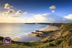 英国旅游-威尔士Wales海滩风景：马娄斯海滩Marloes Sands