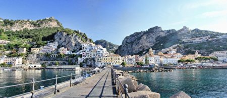 意大利阿玛尔菲悬崖海岸AmalfiCoast:世界最美悬崖海岸-阿玛尔菲,欧洲,欧洲网