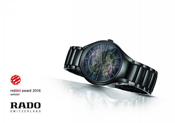 RADO瑞士雷达表True真系列开芯腕表获红点产品设计大奖,欧洲,欧洲网
