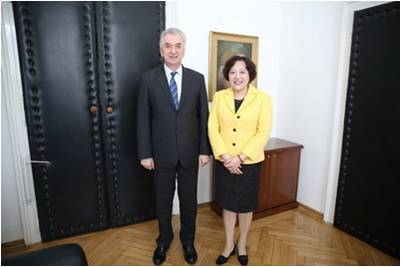 驻波黑大使陈波拜会波黑外经贸部长商讨两国经贸合作,欧洲,欧洲网