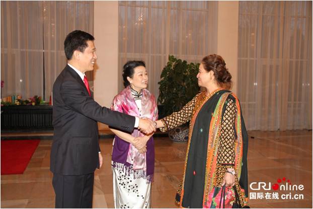 中国驻波兰大使夫人夏纪慧在大使馆庆祝国际妇女节,欧洲