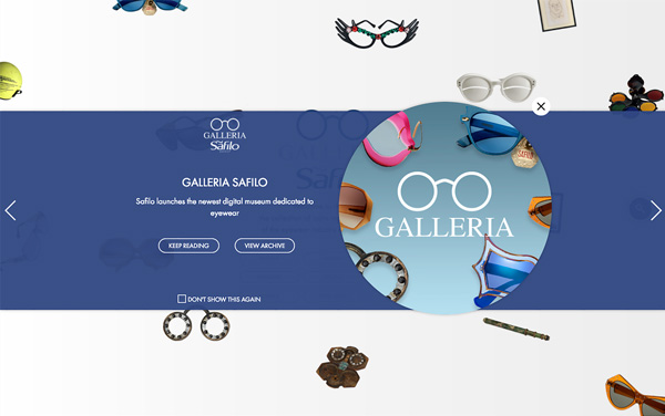 霞飞诺米兰国际眼镜展上推世界首个眼镜数字博物馆GalleriaSafi,欧洲,欧洲网