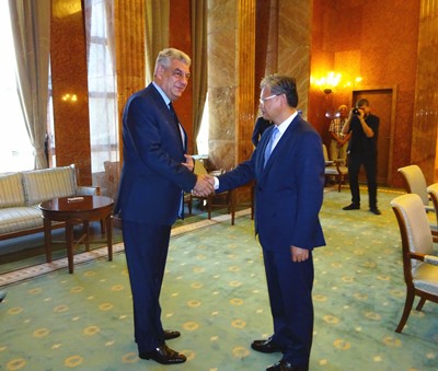 罗马尼亚资讯：驻罗马尼亚大使徐飞洪会见罗总理图多塞,欧洲,欧洲网