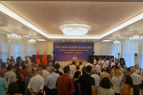 驻阿尔巴尼亚使馆举行留华同学招待会,欧洲,欧洲网