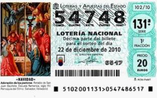 El Sorteo Extraordinario de la Lotera de Navidad西班牙年终彩票大奖,欧洲